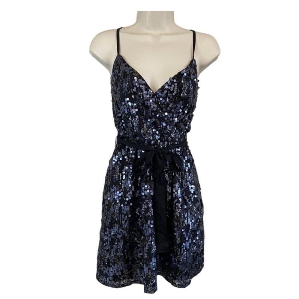 Express - Sequin Strappy Party Dress - Small - Co China